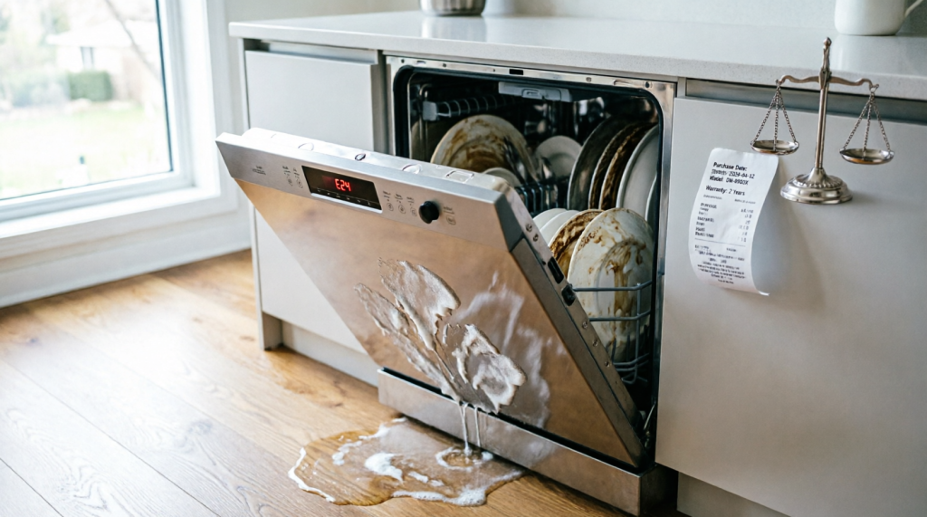 My New Dishwasher is Defective