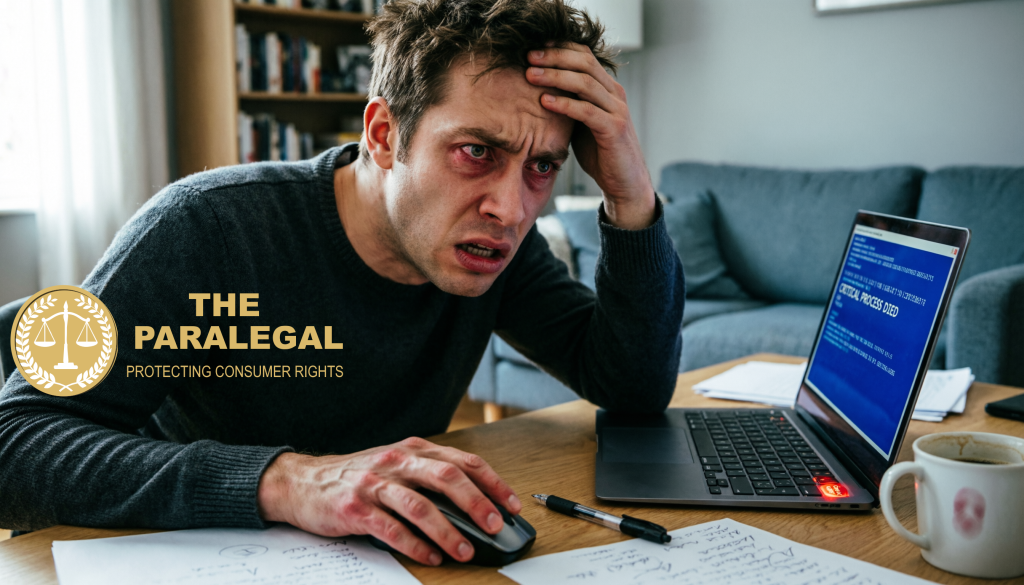 I bought a faulty laptop