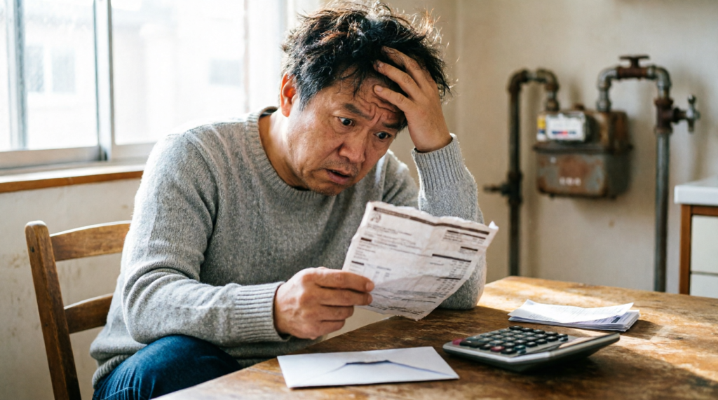overcharged gas bill